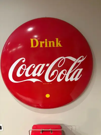 Minty 1954 48” Coke button , View more