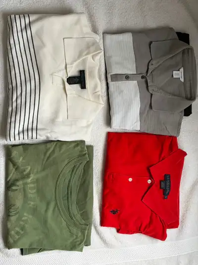 XL 4 short sleeve shirts, View more