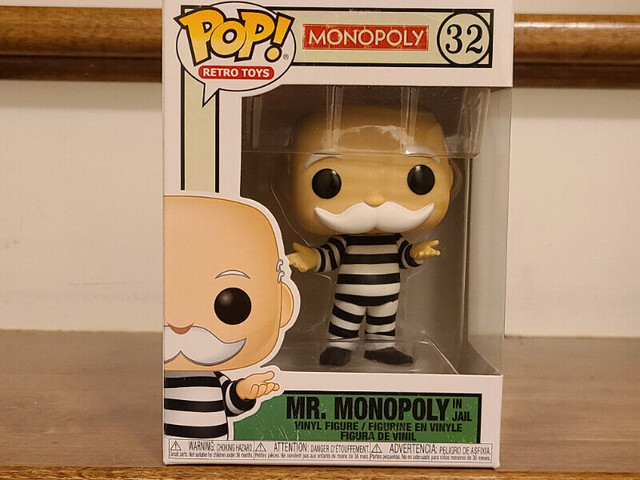 Funko POP! Retro Toys: Monopoly - Mr. Monopoly in Jail in Toys & Games in City of Halifax