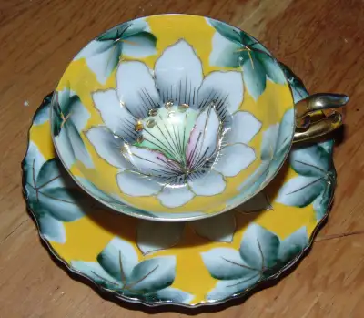 OCCUPIED JAPAN CUP AND SAUCER, View more