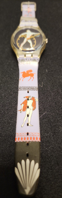 Vintage 1992 SWATCH Originals DISCOBOLUS Collectors Watch