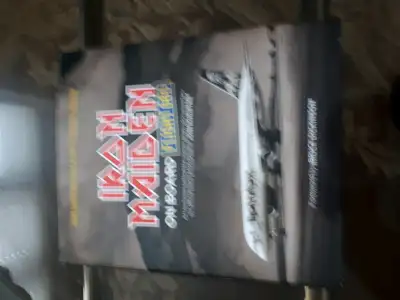 Iron maiden on board flight 666 hardcover book  john mcmurtrie, View more