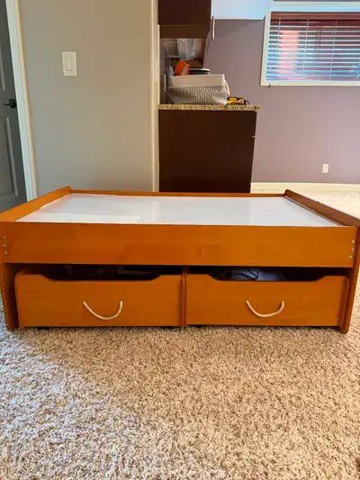 Large Lego table with storage drawers, View more