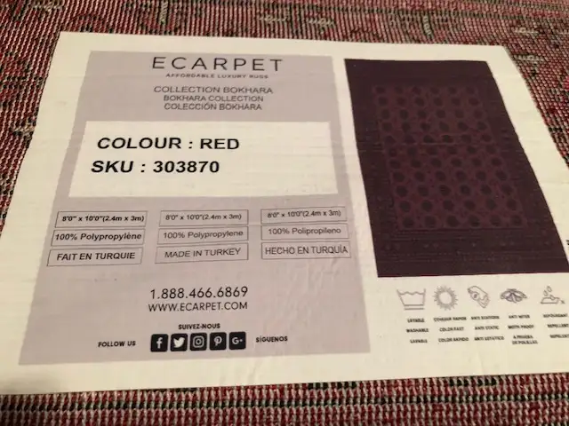 Carpet  8 by 10 still Like New in Rugs, Carpets & Runners in Oshawa / Durham Region - Image 3