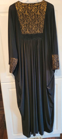 Black kaftan abaya dress for sale!!