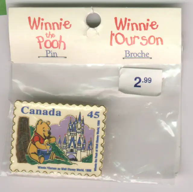 Winnie The Pooh Stamp Pin Canada Post in Arts & Collectibles in Ottawa - Image 2