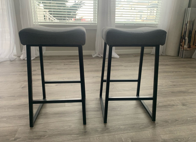 Upholstered Counter Stools.  in Chairs & Recliners in Calgary - Image 2