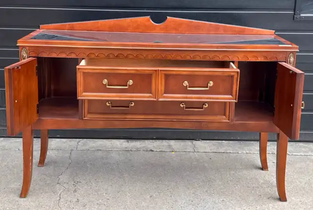 Stanley furniture cherry Italian Neoclassical style buffet 63234550809345123