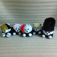 Assorted K-Pop BigBang x Krunk YG bear Plush (Japan Version)