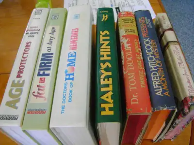 BOOKS FOR SALE - HARDCOVER  $5.00 EACH, View more