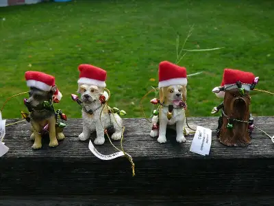 Christmas Ornaments:Dachie,Lab,Schnauzer,Rottie,Poodle,Golden..., View more