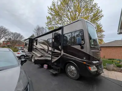 Selling our low mileage (73,000 km/45,000 miles) Fleetwood Bounder 35K. It has done us well but time...