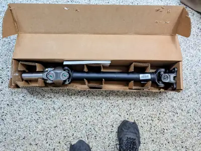 Double Cardone Front Drive shaft for 2014-2016 Ram 1500 Ecodiesel. Extends life of front drive shaft...