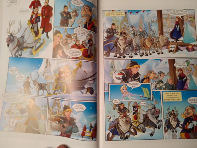 Disney Frozen comic book in like new condition  in Comics & Graphic Novels in Kitchener / Waterloo - Image 2