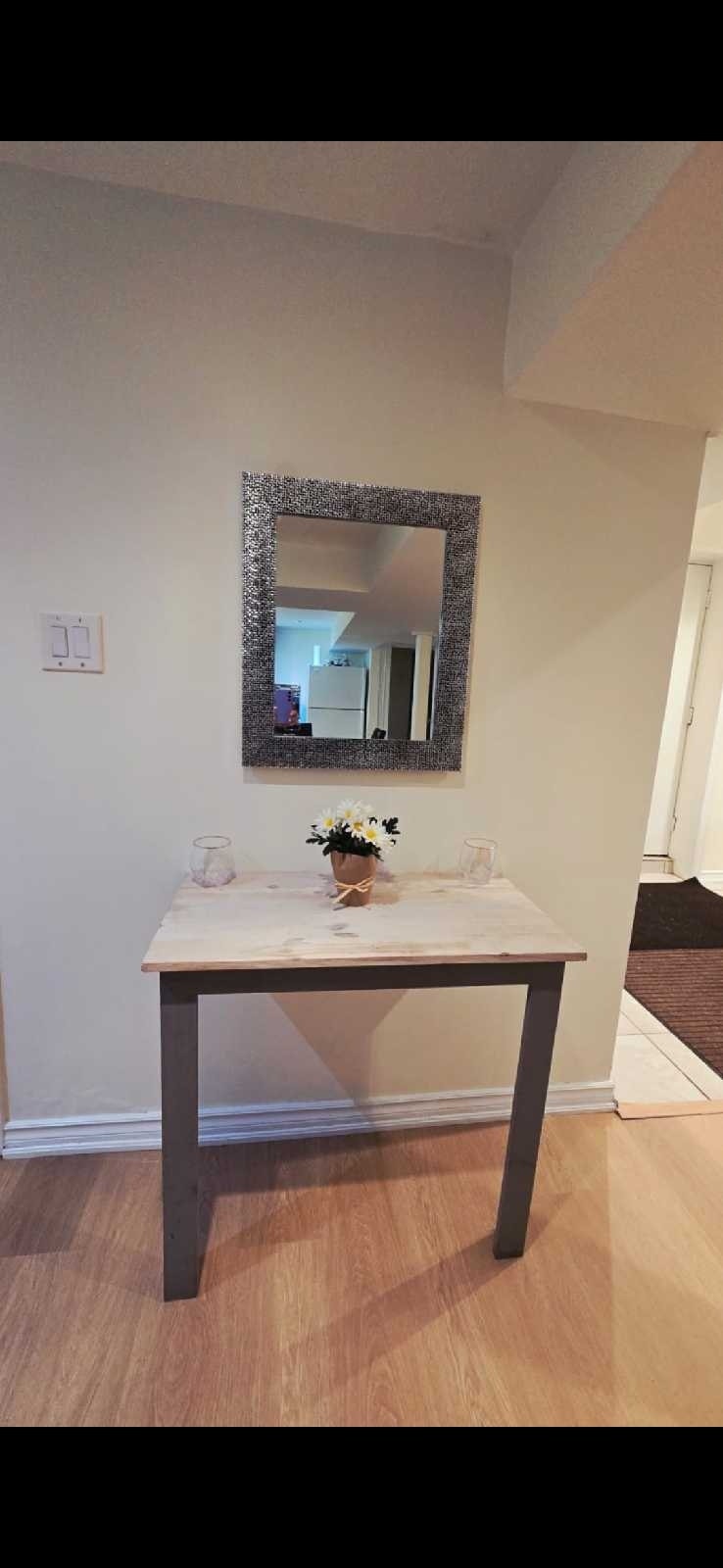 super quiet clean furnished room For rent Brampton 5