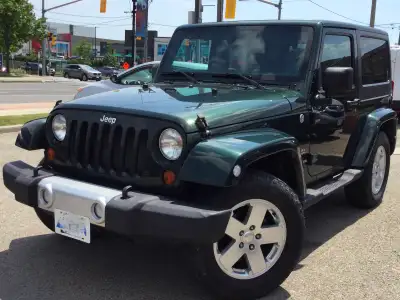 2 tops, fully maintained and jeep store. best color for a jeep. excelelnt year as not plagued wot en...