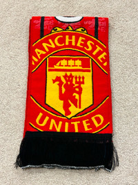 Manchester United FC Supporters Jacquard Knit Scarf