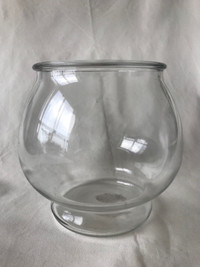 1 gallon Anchor Hocking Goldfish Bowl Aquatic Clear Glass Bowl