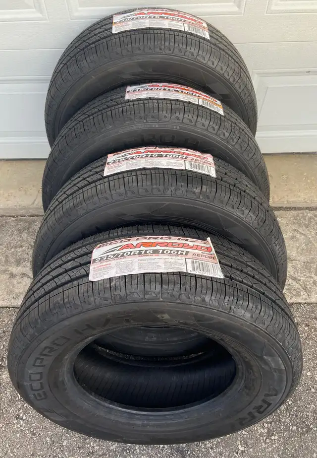 WINTER,4-NEW-235-70R16,  255-55R18 ,245-75R16 ON WHEEL,255-40R20 in Tires & Rims in Hamilton - Image 3