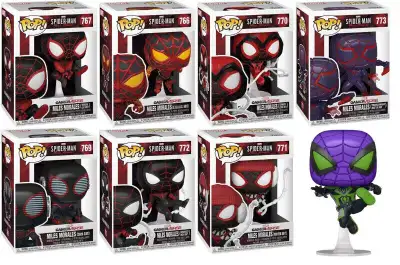 Brand new in box. Never been opened. #765 Spider-Man - Miles Morales Classic Suit $30 #766 Miles Mor...