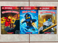 Set of 3 LEGO Ninjago Books