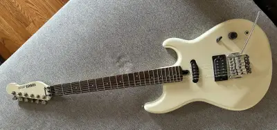 Yamaha SE250 Vintage mid 80s Pearl White Electric Shred Guitar, View more