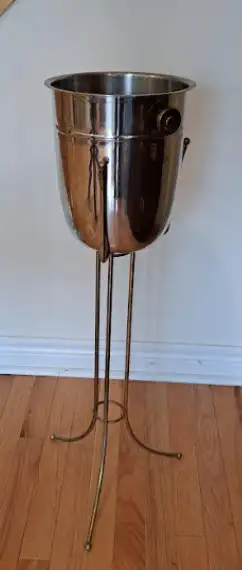 ICE BUCKET & STAND - Stainless Steel, View more