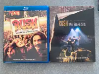 Rush Geddy Lee music Blurays EUC Beyond the Lighted Stage 