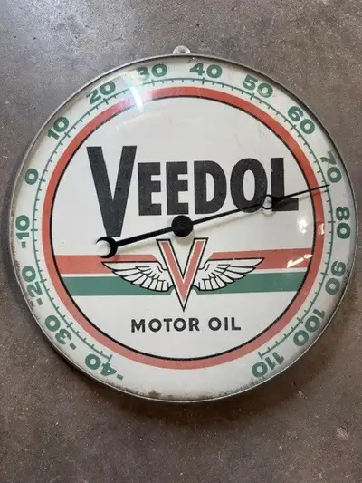 Veedol Motor Oil Thermometer, View more