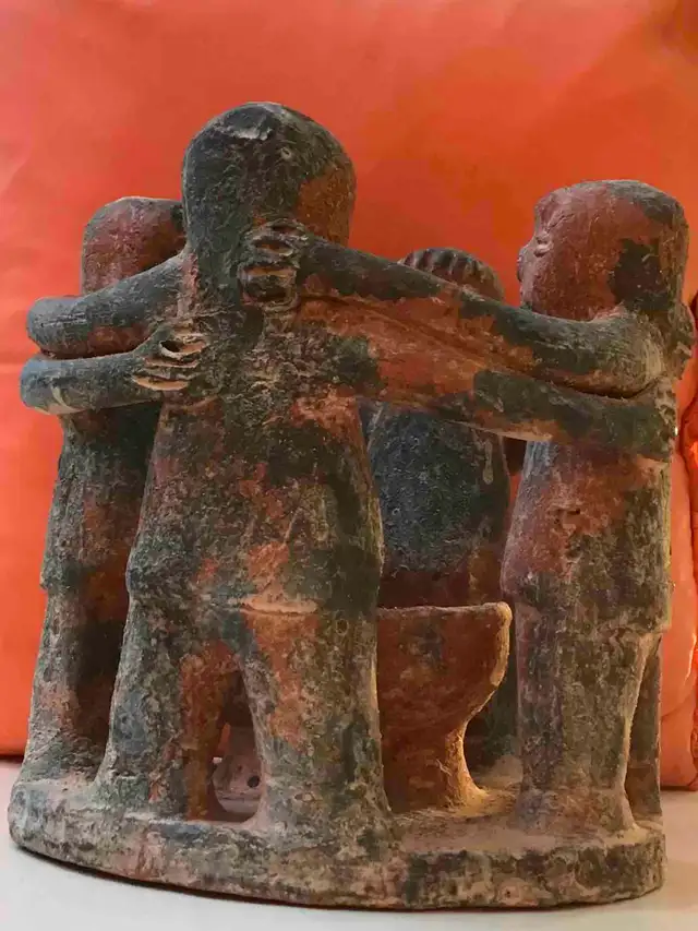 Mayan Candle Holder Circle Of Friends63782626877187124