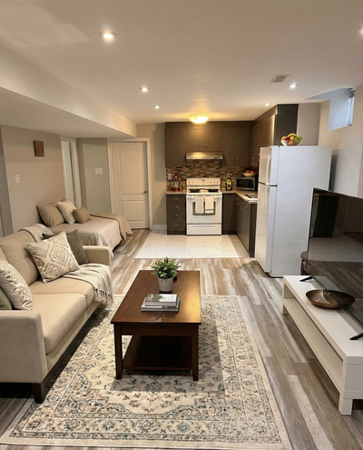 Spacious 2 Bed 1 Bath Basement Apartment | Separate Entrance & Laundry | AVAILABLE NOW Location: Maj...