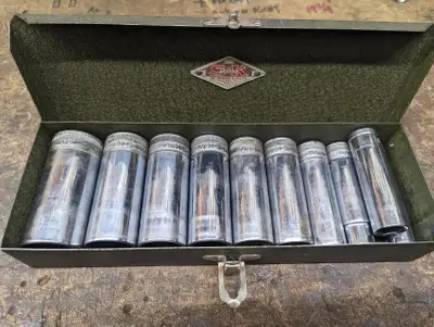 Vintage SK 1/2 Deep Socket Set, View more