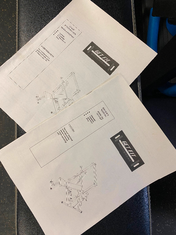 Appareil de conditionnement / Weight System in Exercise Equipment in Gatineau - Image 2