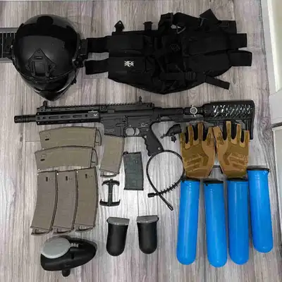 Paintball gear set, View more
