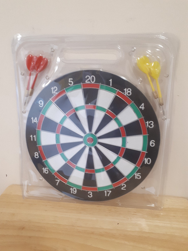DOUBLE SIDED DART BOARD (new) in Arts & Collectibles in Kitchener / Waterloo