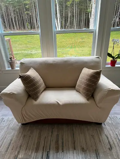 Leather Loveseat sofa, View more