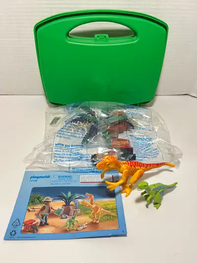 Playmobil Set 70108 Dino Explorer Dinosaur Complete Sealed Bags, View more