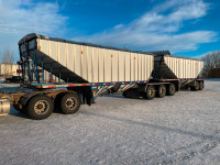 Lode-King Aluminum Combo Super B grain trailer