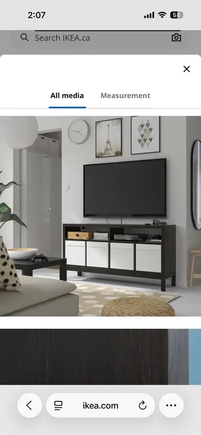 TV bench IKEA. Unopened still in the box. (link in descript, View more