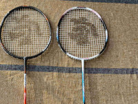 Raquettes de badminton 