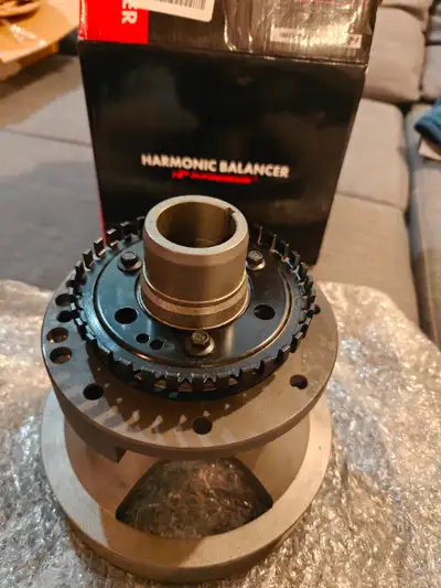 Cleaning my basement. Looks like new part without any visual damage. A-Premium Engine Harmonic Balan...