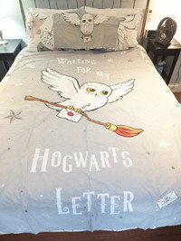 Harry Potter Blanket and Double Duvet Set