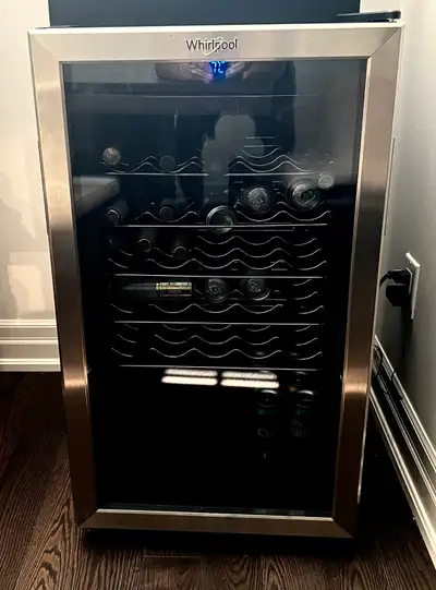 Whirlpool wine fridge , View more