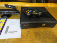 Xbox 360S complete with Kinect, controller and all the connectin