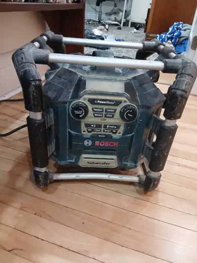 Bosch PowerBoss Radio, View more