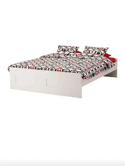 ikea queen bed frame(new), View more