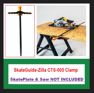 (NEW) SkateGuide-Zilla CTS-005 Clamp (SkatePlate NOT INCLUDED), View more
