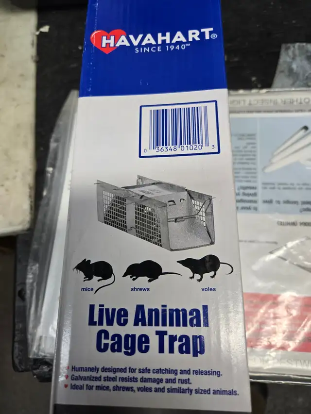Havahart Animal cage trap for rat / mice live trap double door in Outdoor Tools & Storage in City of Toronto - Image 3