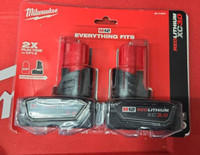 M12 REDLITHIUM XC Battery Two Pack