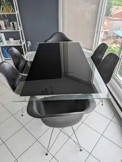 Dining set for sale. Full Set Only — table and all 6 chairs must be sold together. No splitting. Inc...